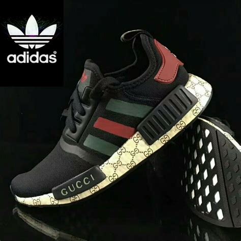 addidas and gucci sneakers|Gucci adidas NMD malaysia.